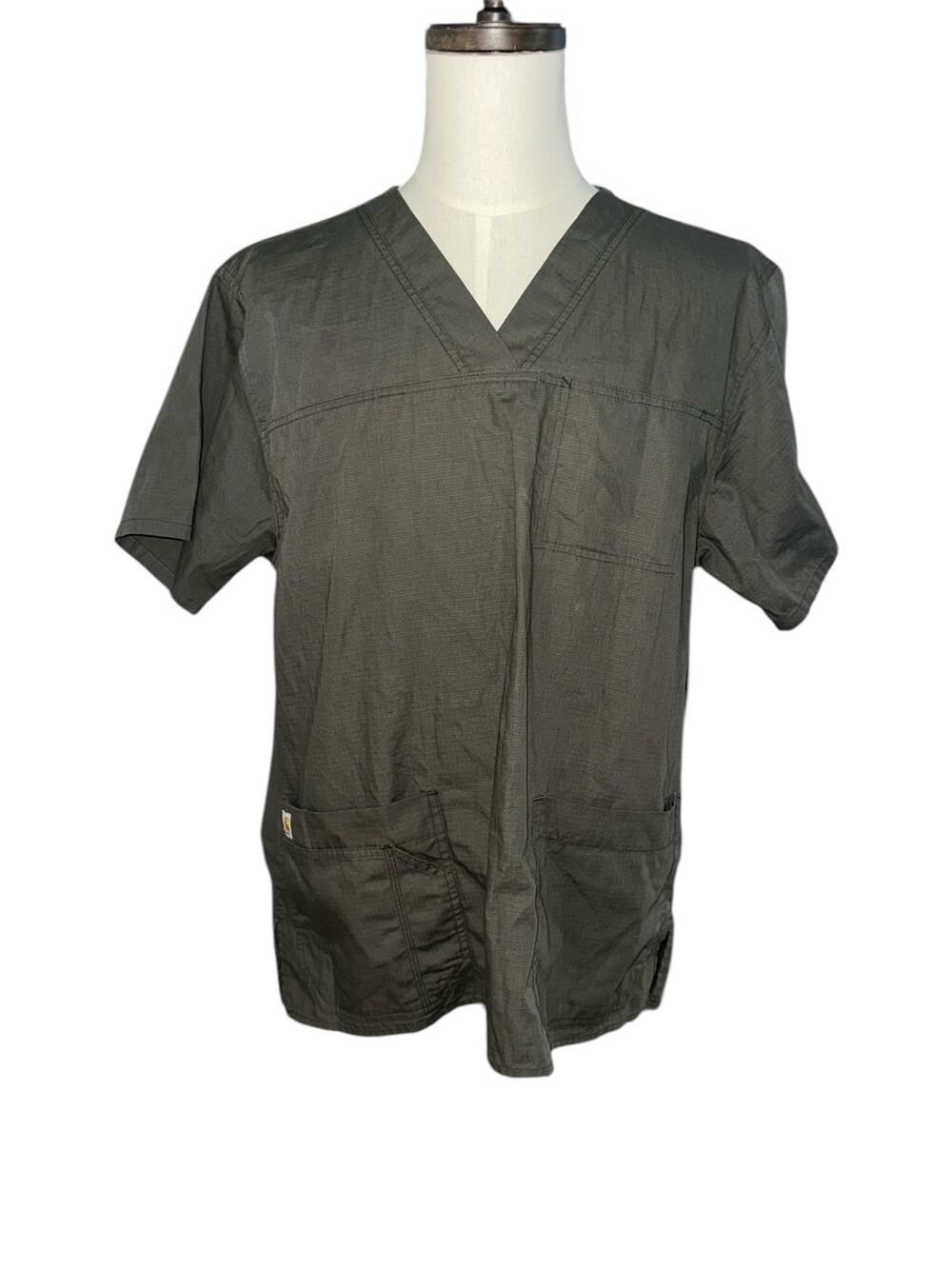 Carhartt Scrub Top Large Green